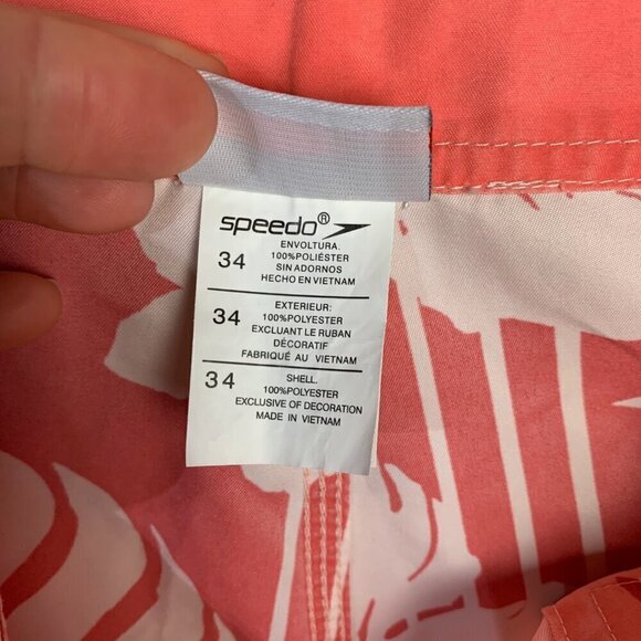 Speedo Tropical Hawaiian Print Boardshorts - Picture 8 of 13
